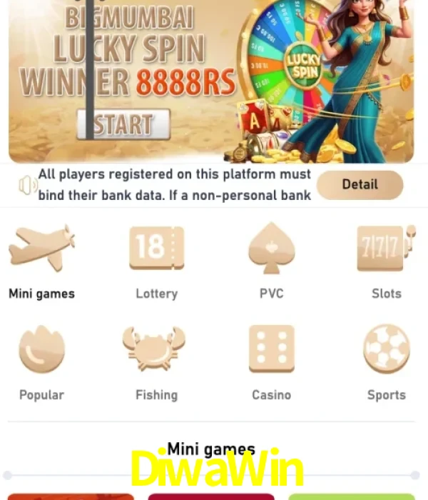 DiwaWin login